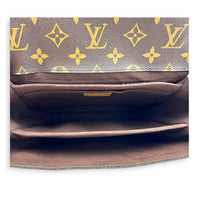 Metis Crossbody Bag Gold in Monogram Coated Canvas, Gold hardware
