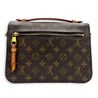 Metis Crossbody Bag Gold in Monogram Coated Canvas, Gold hardware