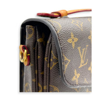 Metis Crossbody Bag Gold in Monogram Coated Canvas, Gold hardware