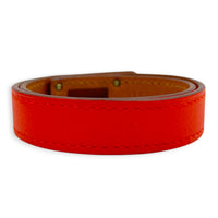 Kelly Double Tour XS Capucine Bracelet in Swift, Palladium hardware