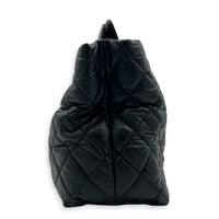 2.55 Black Tote Bag in Calfskin, Gold hardware
