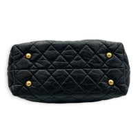 2.55 Black Tote Bag in Calfskin, Gold hardware