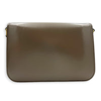 Triomphe Crossbody Bag Grey in Box, Gold hardware