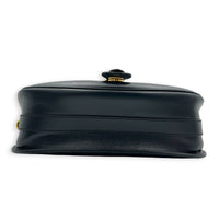 Bobby Crossbody Bag Black in Calfskin, Gold hardware