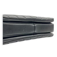 Trendy CC Black Top Handle Bag in Lambskin, Gold hardware