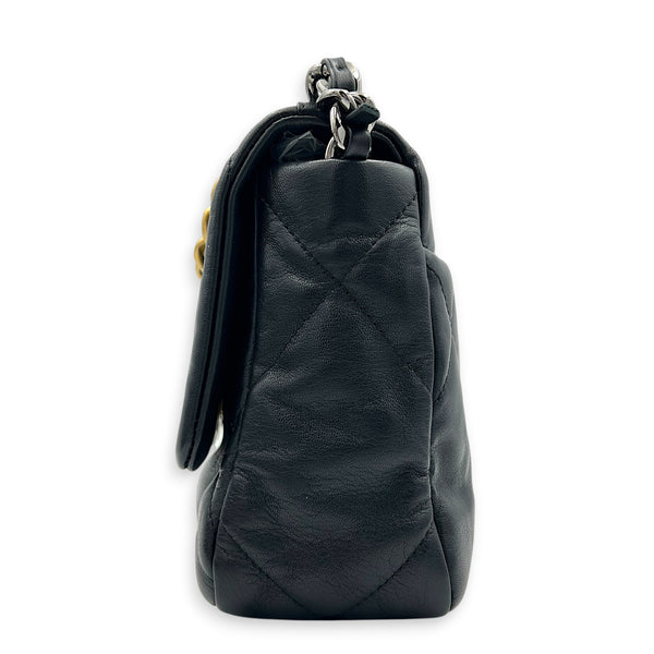 C19 Top Handle Bag Black in Calfskin, Mixed hardware