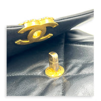C19 Top Handle Bag Black in Calfskin, Mixed hardware