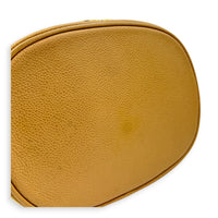 CC Bucket Bag Beige in Caviar Leather, Gold hardware