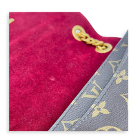 Dauphine Shoulder Bag MM Monogram Brown / Noir in Monogram Coated Canvas, Gold hardware