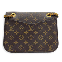 Dauphine Shoulder Bag MM Monogram Brown / Noir in Monogram Coated Canvas, Gold hardware