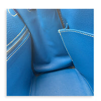 Kelly Blue Electric/Mykonos in Epsom, Palladium hardware