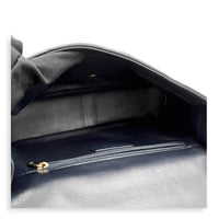 CC Top Handle Bag Blue in Calfskin, Gold hardware