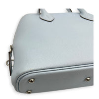 Bolide 25 Bleu Brume Top Handle Bag in Epsom, Palladium hardware