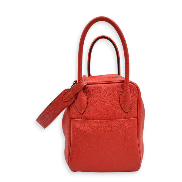 Lindy 26 Rose Jaipur Shoulder Bag in Clemence, Palladium hardware