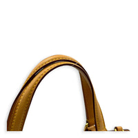 Brea MM Red Top Handle Bag in Vernis, Gold hardware
