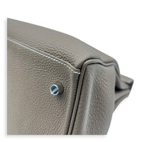 Kelly Maxi 42 Etoupe Top Handle Bag in Togo, Palladium hardware