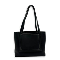 Cabasellier 31 Black Tote Bag in Clemence