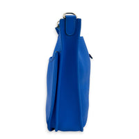 Evelyne III Bleu Hydra Crossbody Bag in Clemence, Palladium hardware