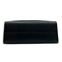 Twist One Top Handle Bag Black in Taurillon Leather, Gold hardware