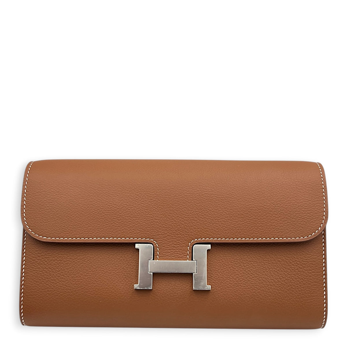 Constance To Go Gold Wallet On Chain in Evercolor, Palladium hardware
