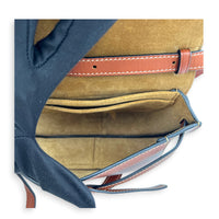 Gate Crossbody Bag Brown in Calfskin