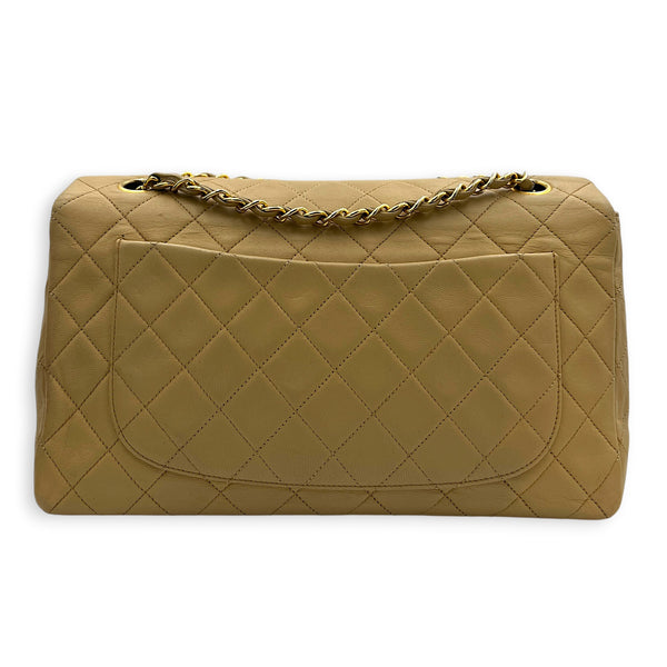 CC Shoulder Bag Beige (Recolored) in Lambskin, Gold hardware