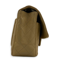CC Shoulder Bag Beige (Recolored) in Lambskin, Gold hardware