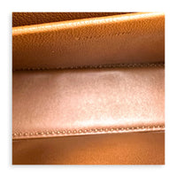 Triomphe Crossbody Bag Medium Tan in Coated Canvas, Gold hardware