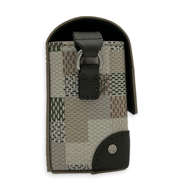 Steamer Damoflage D16 Crossbody Bag in Coated Canvas, Silver hardware
