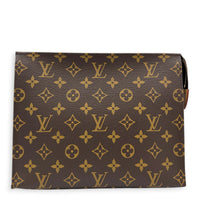 Pochette Toilette Monogram Pouch in Monogram Coated Canvas, Gold hardware