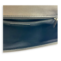 Boy Shoulder Bag Black in Calfskin, Ruthenium hardware