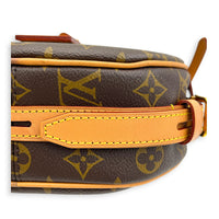 Boite a Chapeau Crossbody Bag MM Brown in Monogram Coated Canvas