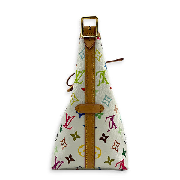 LV x TM Carryall  Shoulder Bag Multi-colour in Monogram Coated Canvas, Gold hardware