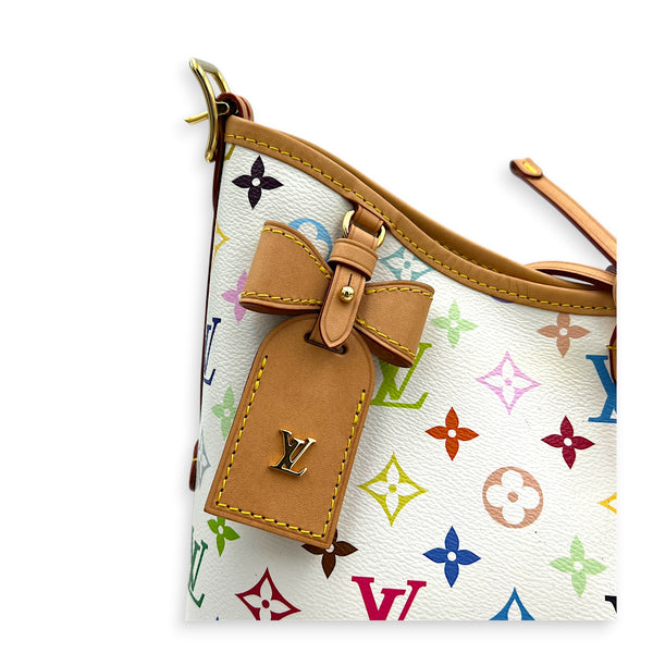 LV x TM Carryall  Shoulder Bag Multi-colour in Monogram Coated Canvas, Gold hardware