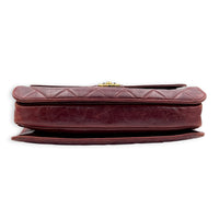 Perfect Edge Shoulder Bag Red in Calfskin, Gold hardware