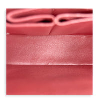 Classic Double Flap Small Iridescent Pink Shoulder Bag in Caviar Leather, Gold hardware