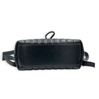 Loulou Backpack Black, Silver hardware