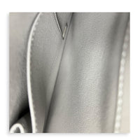Trendy CC Medium Grey Shoulder Bag in Lambskin, Gold hardware