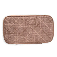 Diortravel Pink Vanity Bag in Canvas, Silver hardware