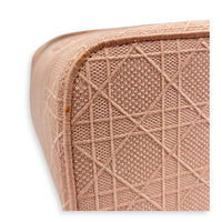Diortravel Pink Vanity Bag in Canvas, Silver hardware