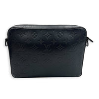 Duo Messenger Black in Calfskin, Monochrome hardware