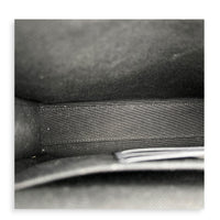 Oblique Blue Clutch in Jacquard, Gold hardware