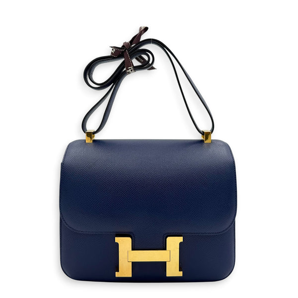 Constance Blue in Epsom, Gold hardware