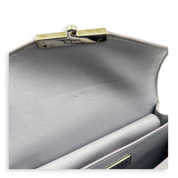Sound Purple Crossbody Bag in Saffiano Leather,  hardware