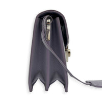 Sound Purple Crossbody Bag in Saffiano Leather,  hardware