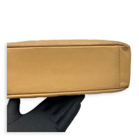 PST Beige Tote Bag in Caviar Leather, Gold hardware