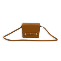 Roulis Brown in Evercolor, Gold hardware