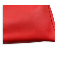 Galleria Top Handle Bag Red in Saffiano Leather, Gold hardware