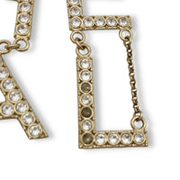 Gold Earrings in Chanel, Light Gold hardware