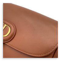 Christian Dior Bobby Shoulder Bag Brown in Calfskin, Gold hardware_10